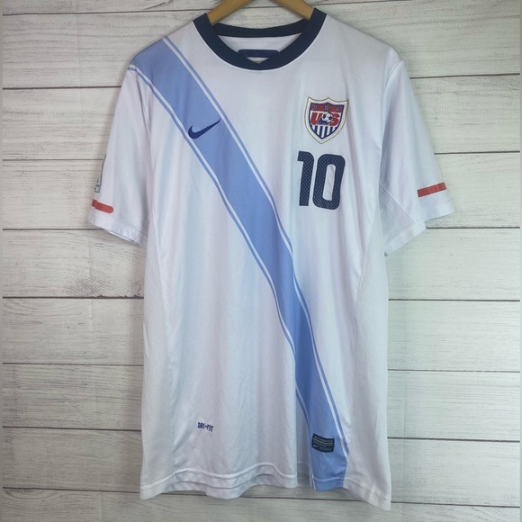 Nike Other - Vintage Nike 2014 FIFA World Cup Cup Brazil USA #10 Donavan Men’s Jersey